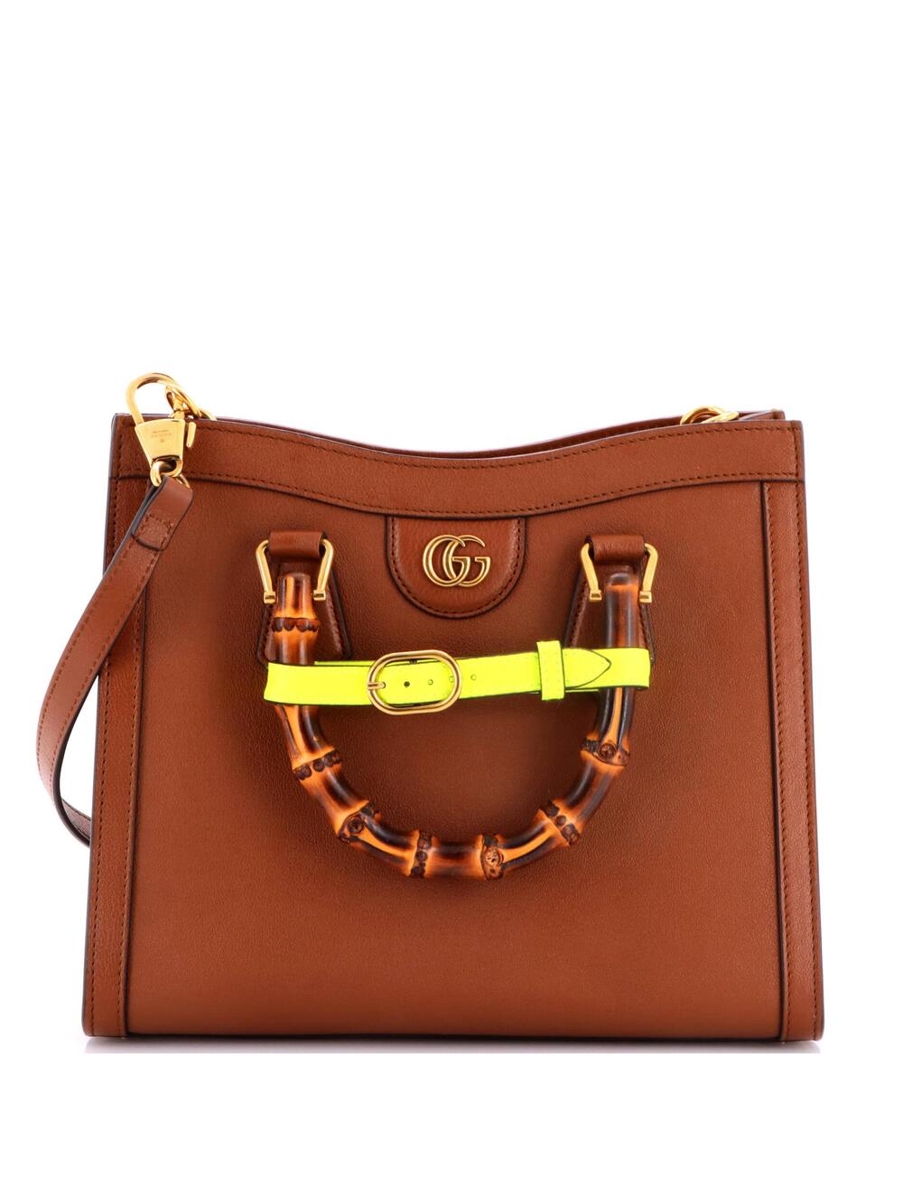 Gucci Diana Nm Bamboo Handle Tote #342694G23B